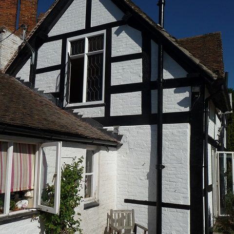 Gable timber repairs